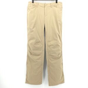 Orvis Womens Utility Cargo Pants 12 Beige Tan Hiking Outdoor Gorpcore